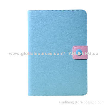 Fashionable Leather Case for iPad Mini, Slim and Lovely, Ideal for Girls